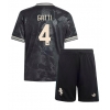 Juventus Federico Gatti #4 Rezervni Dres za djecu 2025-26 Kratak Rukav (+ Kratke hlače)